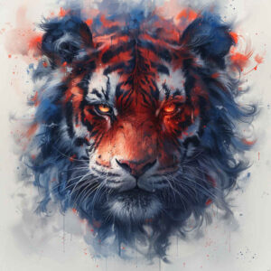 tiger-with-3d-effect – tattoo design ideas free ai generated – realism-ink-layering – for-triceps – Gallery: tigers-inkby-ai