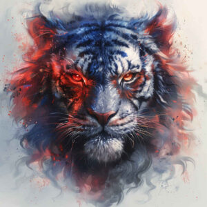 tiger-with-expression – tattoo design ideas free ai generated – realism-realistic-texture – for-hand – Gallery: tigers-inkby-ai