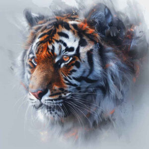 tribal-tiger – tattoo design ideas free ai generated – realism-realistic-perspective – for-lower-arm – Gallery: tigers-inkby-ai