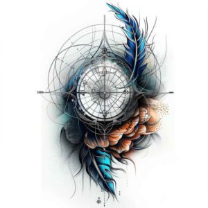 spiritual-travel-neotraditional-subtle-tone-for-forearm – tattoo design ideas free ai generated – Gallery: travels-inkby-ai