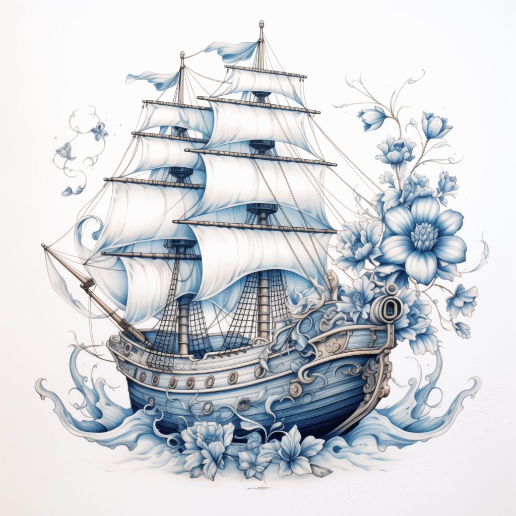 sightseeing-neotraditional-vivid-detail-for-thigh – tattoo design ideas free ai generated – Gallery: travels-inkby-ai