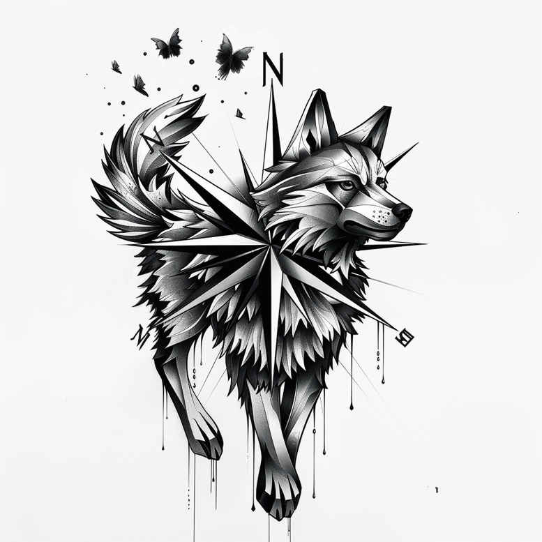 minimalist-travel-realism-depth-realism-for-back-of-neck – tattoo design ideas free ai generated – Gallery: travels-inkby-ai