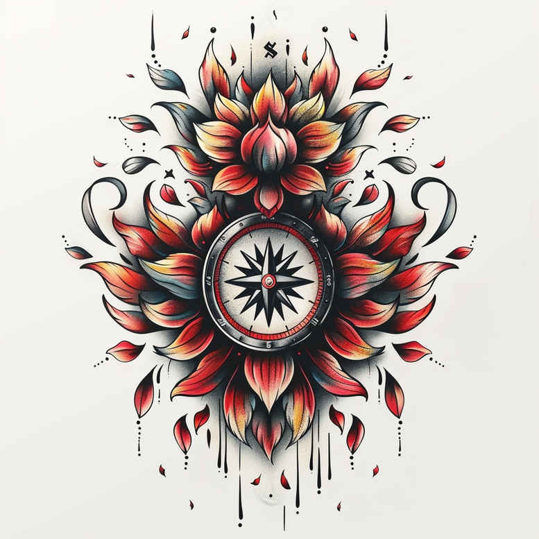 world-discovery-realism-reflection-effect-for-heel – tattoo design ideas free ai generated – Gallery: travels-inkby-ai