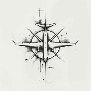 nature-motif-travel-neotraditional-clean-fill-for-behind-ear – tattoo design ideas free ai generated – Gallery: travels-inkby-ai