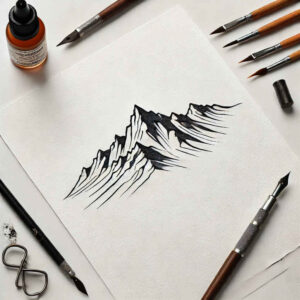space-neotraditional-refined-lines-for-shoulder-blade – tattoo design ideas free ai generated – Gallery: travels-inkby-ai