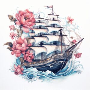 detailed-travel-realism-contrast-ink-for-outer-arm – tattoo design ideas free ai generated – Gallery: travels-inkby-ai