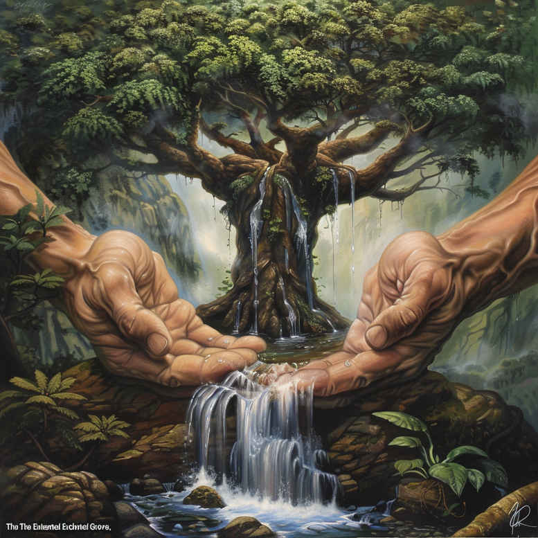 trees tattoo design ideas Surrealism psychedelic earth symbol determination and power