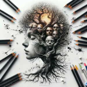 trees tattoo design ideas bold texture sacred nature embodying perseverance