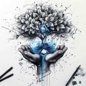 trees tattoo design ideas true-to-life tree of life for side