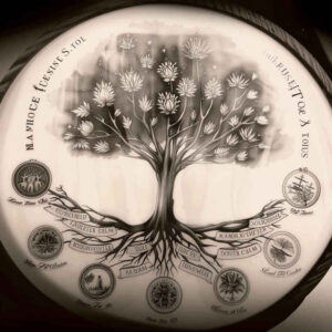 trees tattoo design ideas gradient fills tree symmetry for full back
