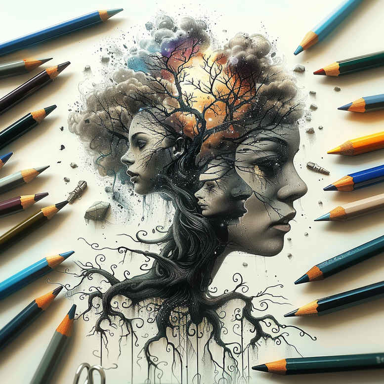 tree-ornamentation-surrealism-blurred-boundaries-for-heel – tattoo design ideas free ai generated – Gallery: trees-inkby-ai