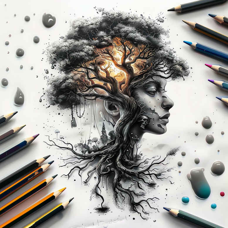 tree-life-symbol-realism-photorealistic-drawing-for-arm – tattoo design ideas free ai generated – Gallery: trees-inkby-ai