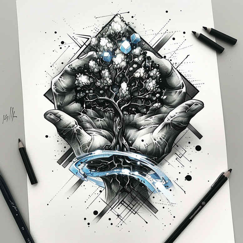 tree-tattoo-realism-emotional-realism-for-upper-back – tattoo design ideas free ai generated – Gallery: trees-inkby-ai