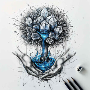 tree-with-lines-neotraditional-enhanced-shading-for-heel – tattoo design ideas free ai generated – Gallery: trees-inkby-ai
