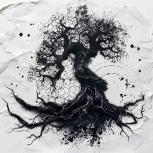tree-energy-motif-realism-real-ink-flow-for-collarbone – tattoo design ideas free ai generated – Gallery: trees-inkby-ai