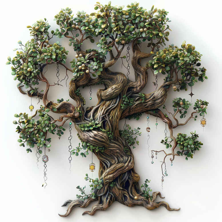 tree-ornamentation-neotraditional-vivid-detail-for-fingers – tattoo design ideas free ai generated – Gallery: trees-inkby-ai