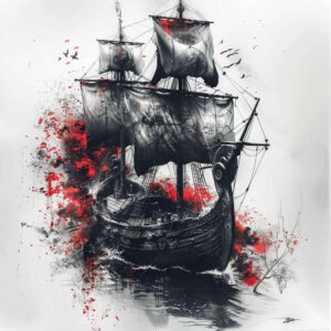 viking-ships-travel-symbol-neotraditional-bold-texture-for-upper-chest – tattoo design ideas free ai generated – Gallery: viking-ships-inkby-ai