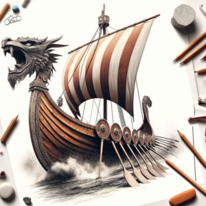 viking-ships-with-runes-surrealism-psychological-depth-for-calf – tattoo design ideas free ai generated – Gallery: viking-ships-inkby-ai