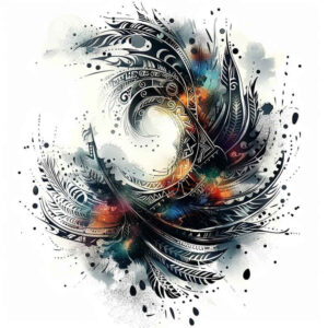 viking-ships tattoo design ideas textural detail oar rhythm embodying determination