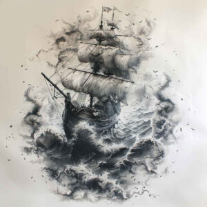 viking-ships-magic-motif-realism-real-shadows-for-stomach – tattoo design ideas free ai generated – Gallery: viking-ships-inkby-ai