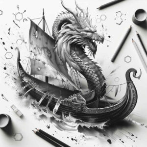 viking-ships-with-runes-realism-real-ink-flow-for-arm – tattoo design ideas free ai generated – Gallery: viking-ships-inkby-ai