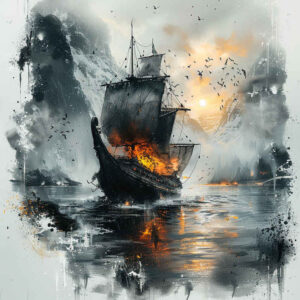 viking-ships-with-flowing-lines-neotraditional-refined-lines-for-side – tattoo design ideas free ai generated – Gallery: viking-ships-inkby-ai