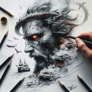 artistic-detail-tattoo-occult-for-abdomen – tattoo design ideas free ai generated – Gallery: vikings-inkby-ai