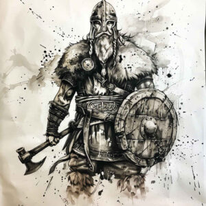 courage-and-strength-tattoo-gagged-for-triceps – tattoo design ideas free ai generated – Gallery: vikings-inkby-ai