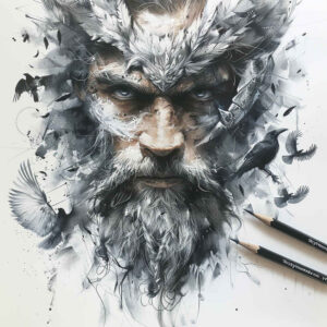 spirit-motif-tattoo-foreboding-for-inner-arm – tattoo design ideas free ai generated – Gallery: vikings-inkby-ai