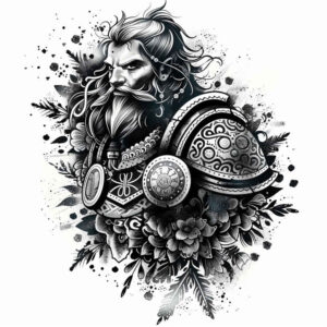 pride-symbol-tattoo-gothic-for-lower-leg – tattoo design ideas free ai generated – Gallery: vikings-inkby-ai