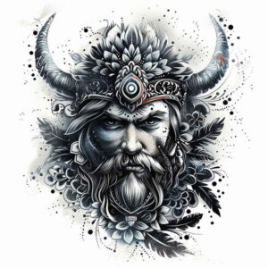 runes-tattoo-moody-for-upper-chest – tattoo design ideas free ai generated – Gallery: vikings-inkby-ai