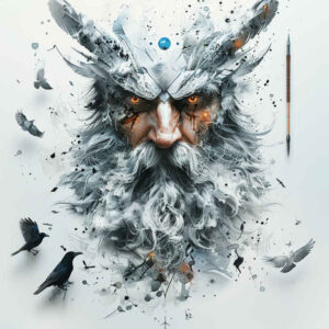 norse-motif-tattoo-chilling-for-heel – tattoo design ideas free ai generated – Gallery: vikings-inkby-ai