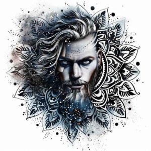 light-effect-tattoo-haunting-for-heel – tattoo design ideas free ai generated – Gallery: vikings-inkby-ai
