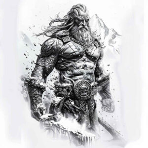 war-motif-tattoo-haunted-house-for-biceps – tattoo design ideas free ai generated – Gallery: vikings-inkby-ai