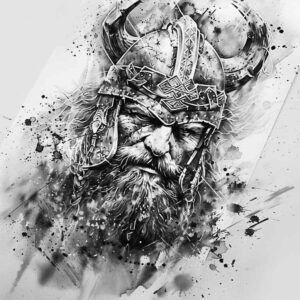 protection-motif-tattoo-gothic-for-heel – tattoo design ideas free ai generated – Gallery: vikings-inkby-ai