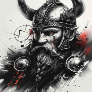battle-motif-tattoo-twisted-for-full-back – tattoo design ideas free ai generated – Gallery: vikings-inkby-ai