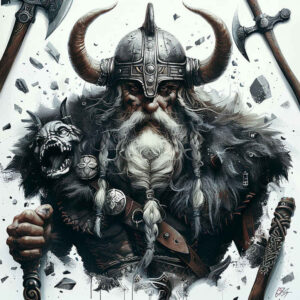 courage-symbol-tattoo-evil-spirit-for-thigh – tattoo design ideas free ai generated – Gallery: vikings-inkby-ai