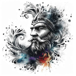 legend-motif-tattoo-ominous-for-wrist-side – tattoo design ideas free ai generated – Gallery: vikings-inkby-ai