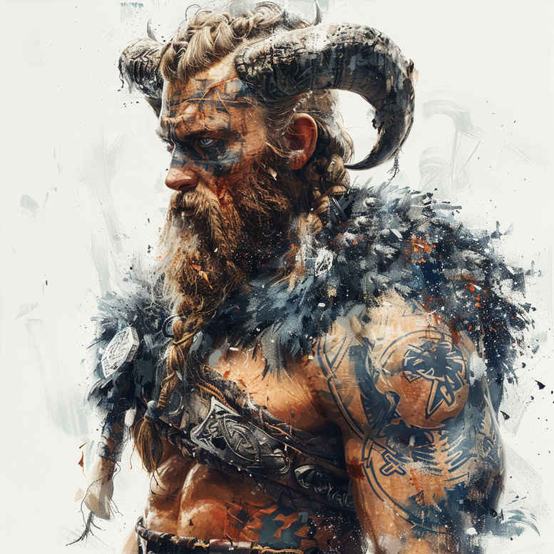 motion-warrior-tattoo-void-for-side-torso – tattoo design ideas free ai generated – Gallery: vikings-inkby-ai