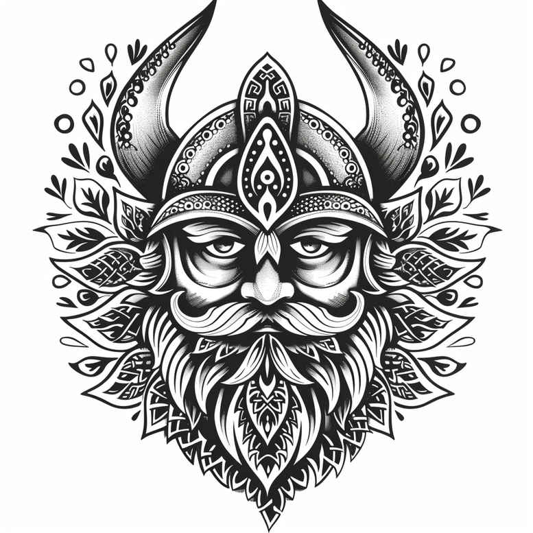 for-women-haunted-for-nape – tattoo design ideas free ai generated – Gallery: vikings-inkby-ai