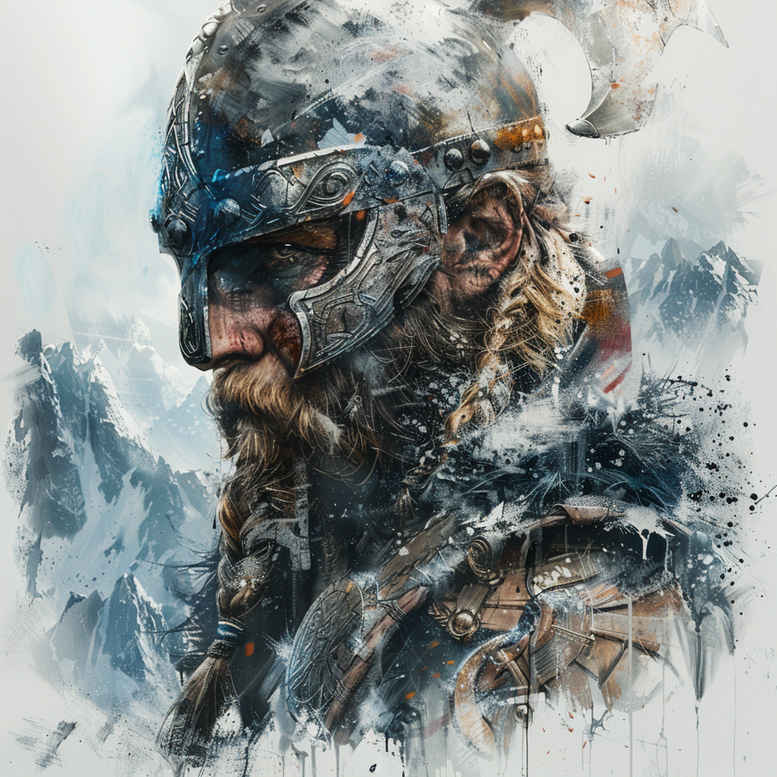 spiritual-motif-tattoo-screaming-for-foot – tattoo design ideas free ai generated – Gallery: vikings-inkby-ai