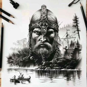 power-symbol-tattoo-bloodcurdling-for-back – tattoo design ideas free ai generated – Gallery: vikings-inkby-ai