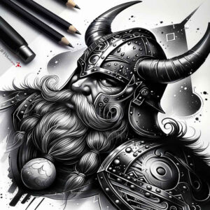 courage-and-strength-tattoo-mystic-darkness-for-shoulder – tattoo design ideas free ai generated – Gallery: vikings-inkby-ai