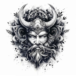 detailed-viking-tattoo-phantom-for-outer-arm – tattoo design ideas free ai generated – Gallery: vikings-inkby-ai