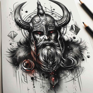 courage-symbol-tattoo-phantom-for-fingers – tattoo design ideas free ai generated – Gallery: vikings-inkby-ai