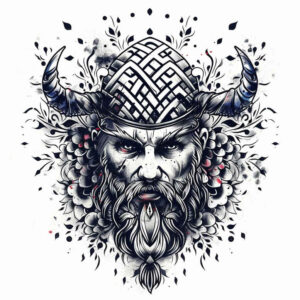 viking-tattoo-sinister-for-temple – tattoo design ideas free ai generated – Gallery: vikings-inkby-ai