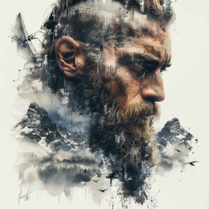 sea-motif-tattoo-menacing-for-hip – tattoo design ideas free ai generated – Gallery: vikings-inkby-ai
