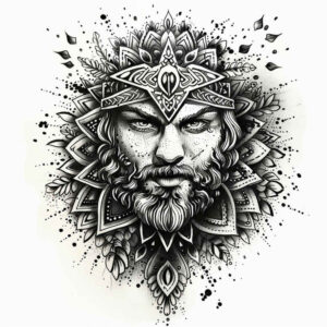 warrior-tattoo-void-for-ankle – tattoo design ideas free ai generated – Gallery: vikings-inkby-ai