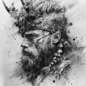 legend-motif-tattoo-nightmare-for-upper-thigh – tattoo design ideas free ai generated – Gallery: vikings-inkby-ai