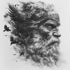 shadow-and-light-tattoo-blackwork-for-lower-thigh – tattoo design ideas free ai generated – Gallery: vikings-inkby-ai